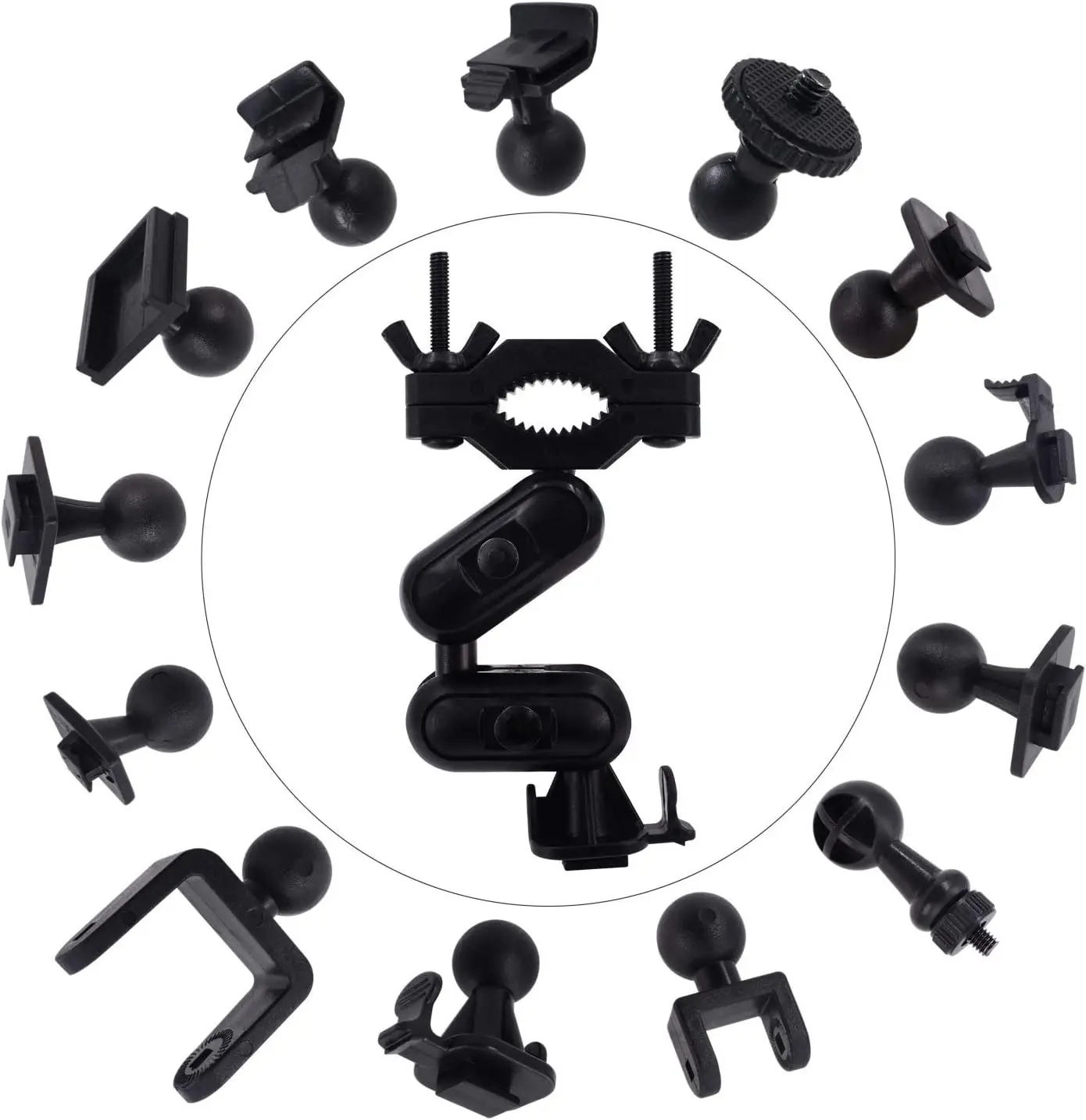 

Держатель для зеркала видеорегистратора-держатель для зеркала заднего вида с различными соединениями подходит для крепления на 99% видеорегистраторов