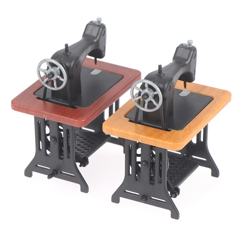 1 шт. 1:12 миниатюрная мебель для кукольного домика модель швейной машины игрушка