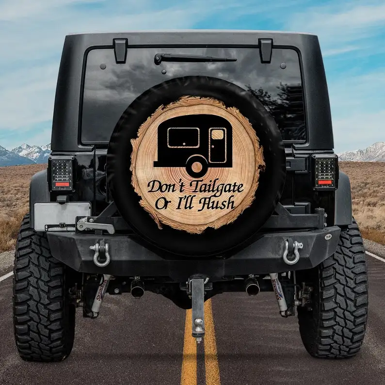 

Не задняя дверь или я кушаю крышку запасной шины автомобильные аксессуары, индивидуальные запасные шины для автомобилей ваш собственный ин...