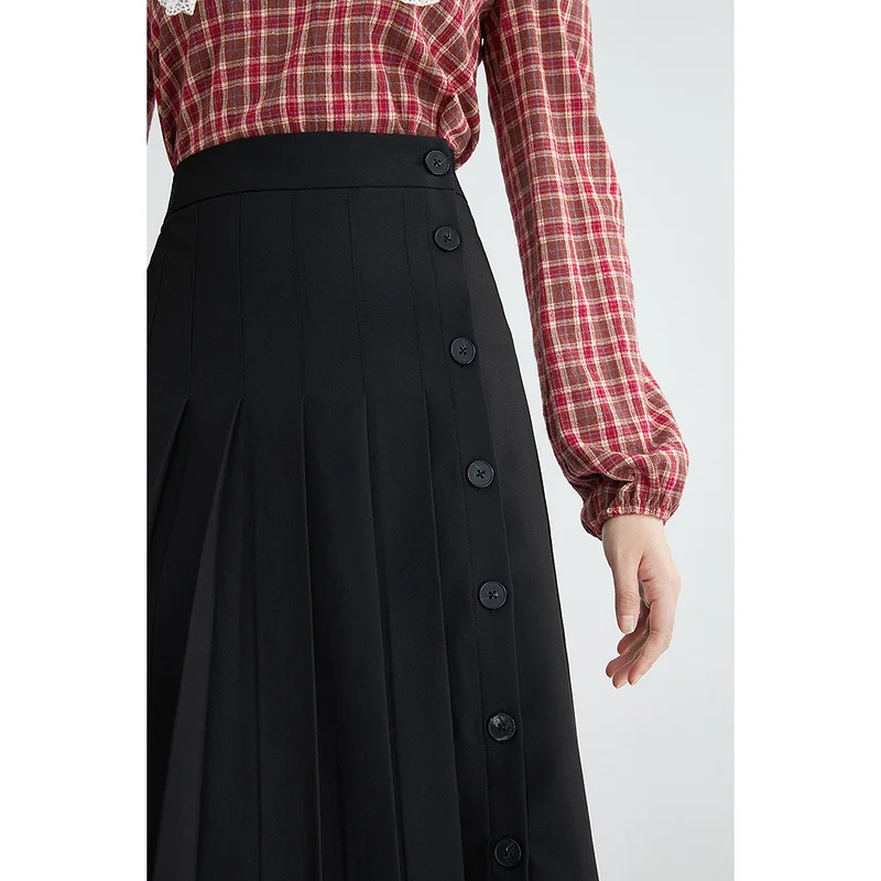 Женская винтажная повседневная юбка INMAN Элегантная универсальная офисная