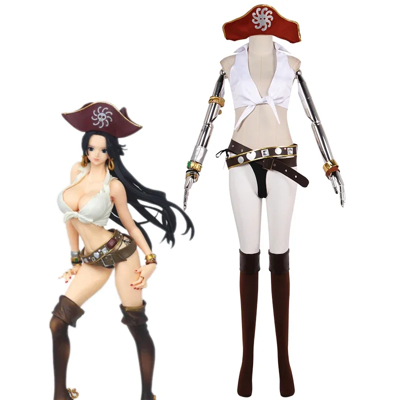 

Anime Pirate Empress Cos Costume Cosplay Halloween Carnival for Girl Women