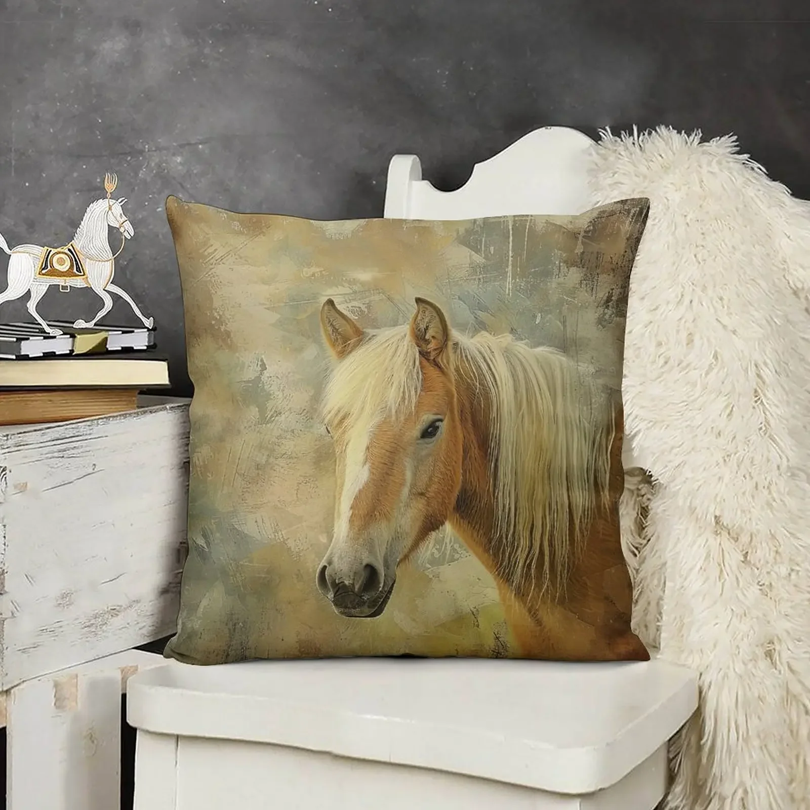 Красивая подушка Haflinger рождественские чехлы для подушек наволочки подушки