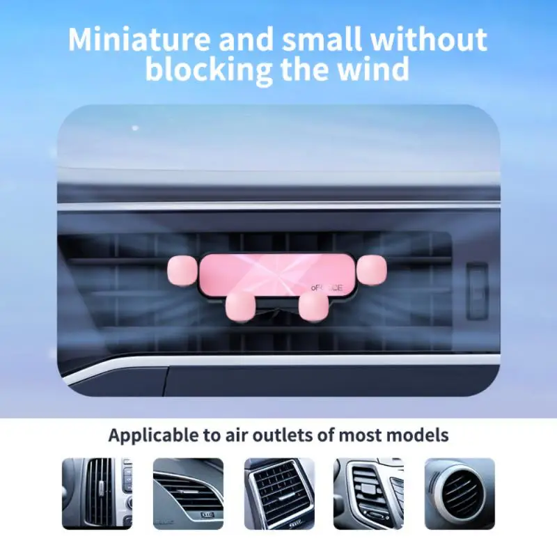 

Natural Silica Gel Durable Car Phone Holder Multifunctional Smartphone Stand Universal Gravity Car Phone Holder Car Supplies