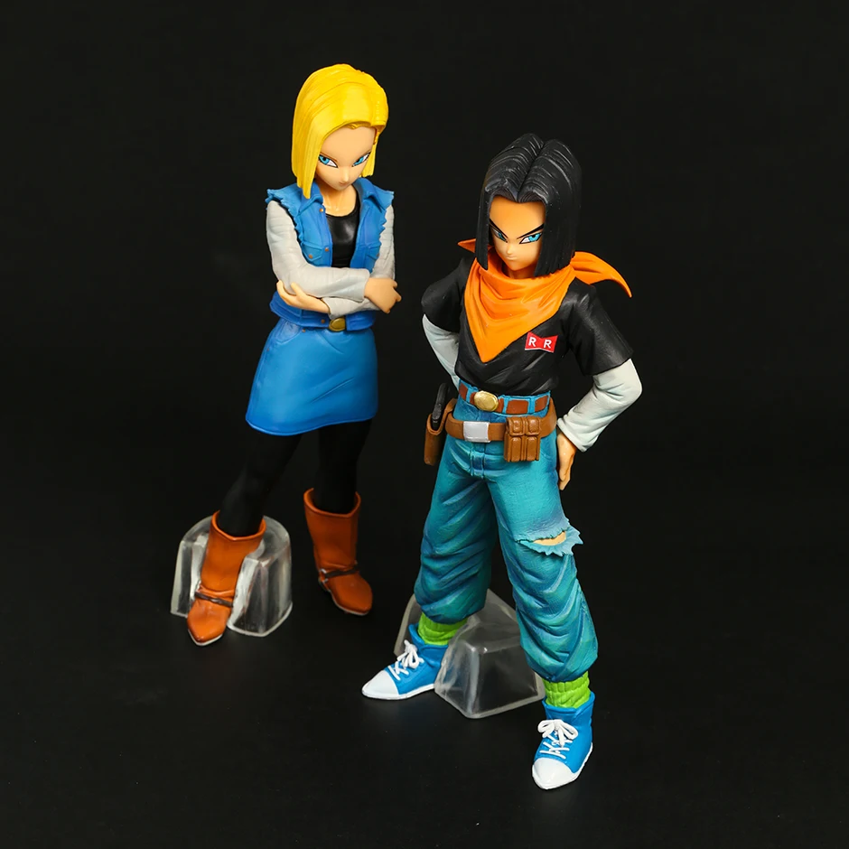 

Фигурка «Драконий жемчуг» на Android № 18/17, фигурка мастериза экс ичибан куджи, ПВХ модель, игрушка, украшение, аниме, фигурка в подарок