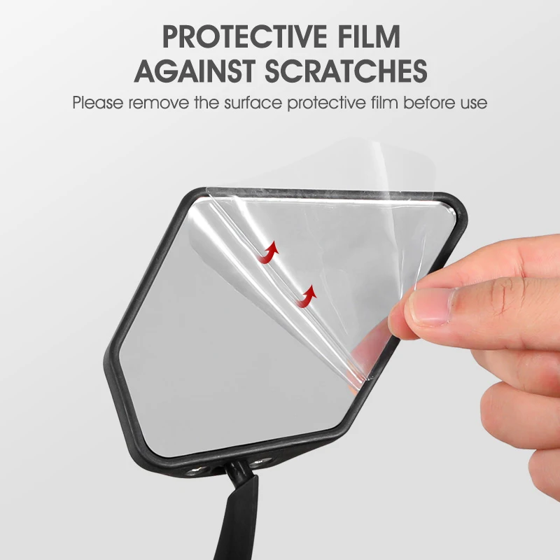 

Зеркало заднего вида для велосипеда, регулируемый вращающийся прозрачный отражатель на руль, 1 пара, аксессуары для электрического скутера