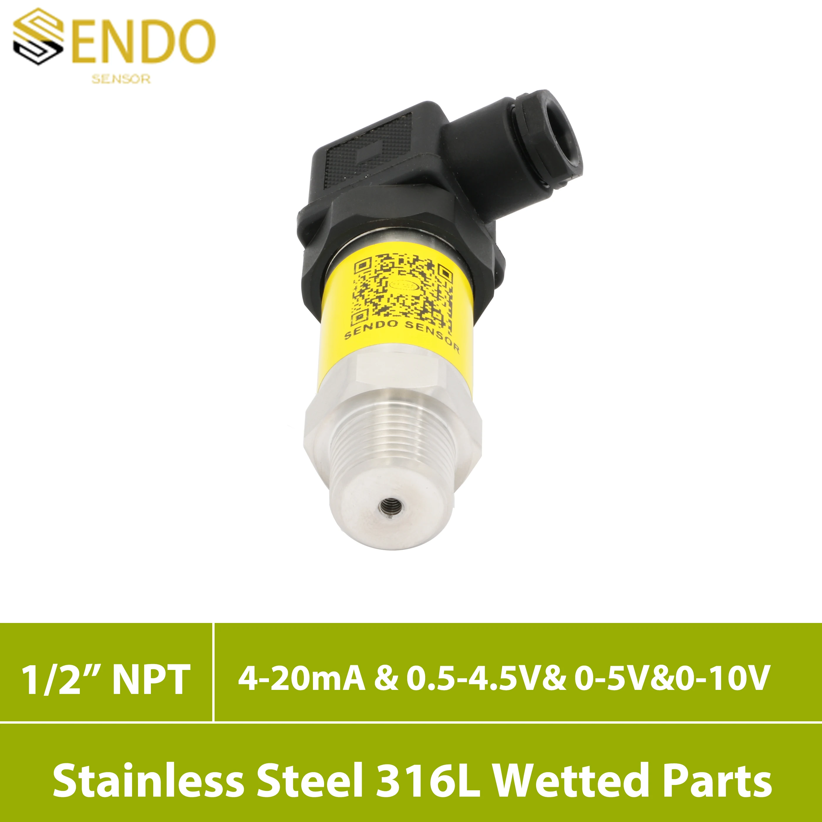 Датчик давления передатчик 4 20 мА 0 5 В 10 1 2 нип резьба от до бар мпа 150 фунтов 600 кПа