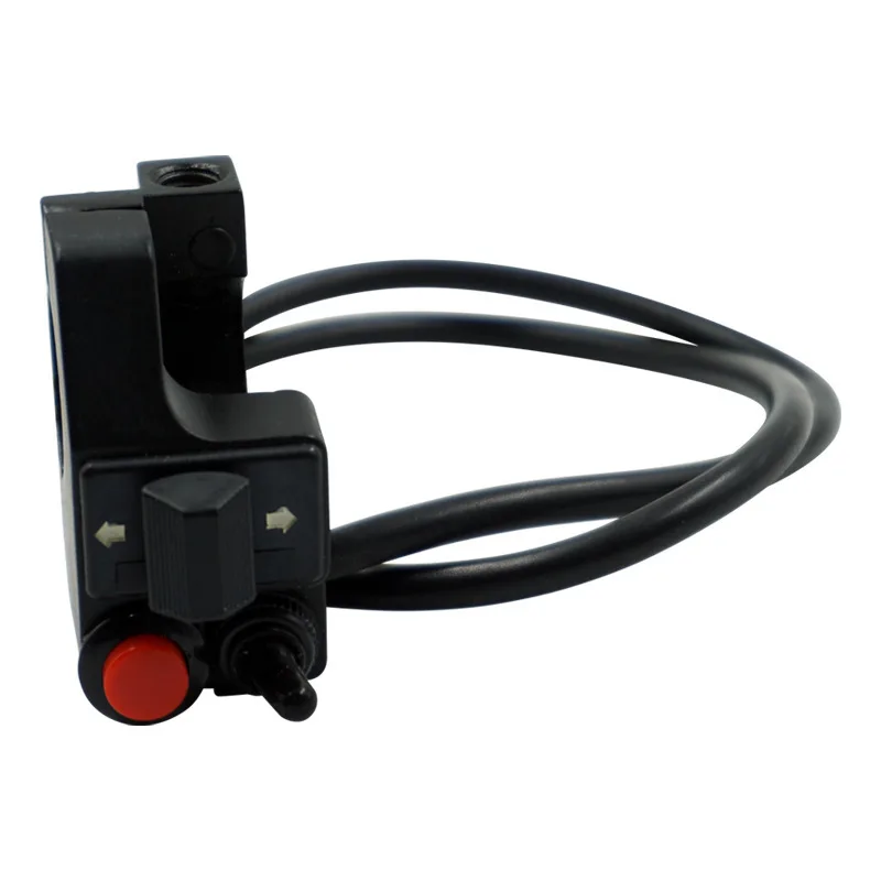 

Аксессуары для мотоциклов, переключатель налобного фонаря, звуковой сигнал, многофункциональный переключатель для руля, универсальный 22 м...