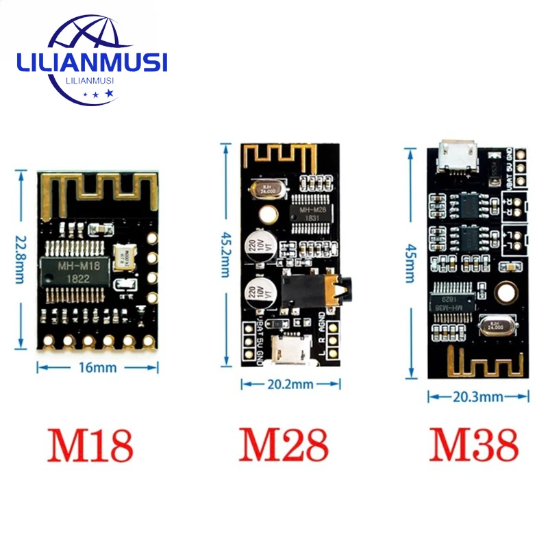 Беспроводной Bluetooth MP3 аудио приемник MH-MX8, плата модуля BLT 4,2, mp3 декодер не допускающий потерь, набор для самостоятельной сборки, hi-fi M18 M28 M38