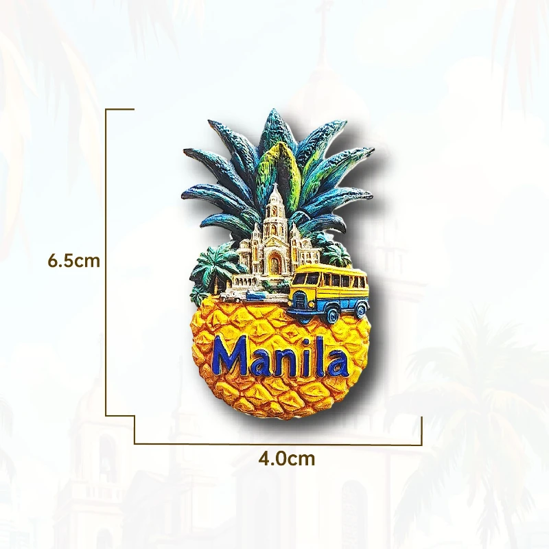 

Магнит на холодильник BearPaw Manila Pineapple