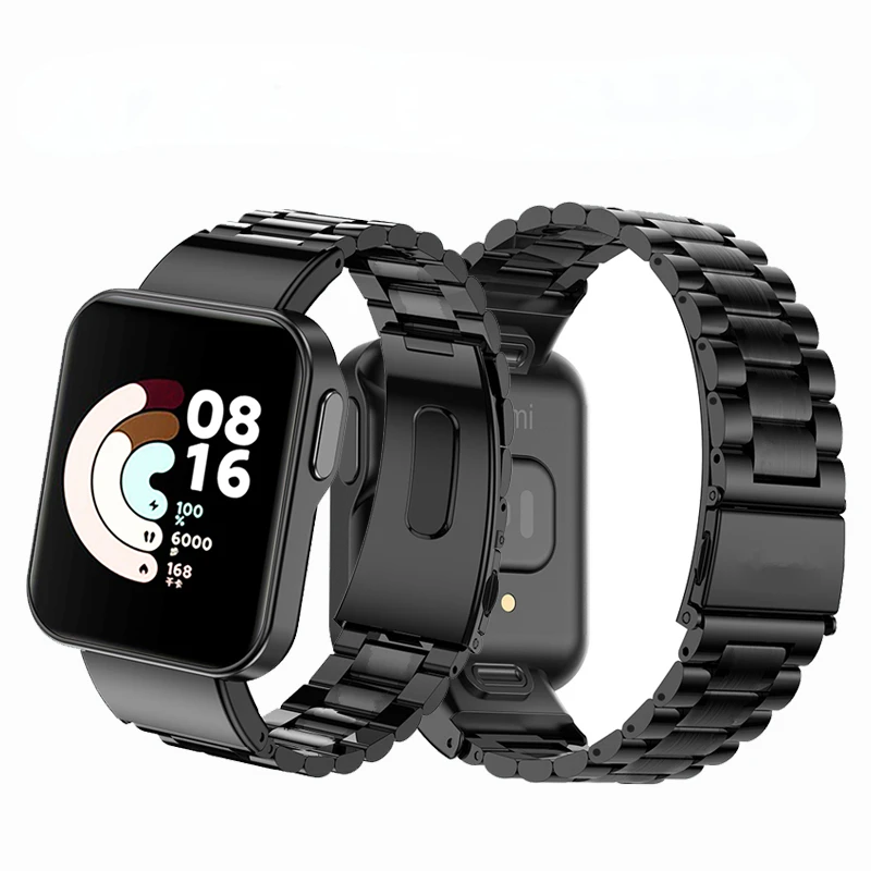 

Metal Bracelet For Watch Lite Strap correa Stainless Steel Watchband For Mi SmartWatch Lite Strap Band Accessories