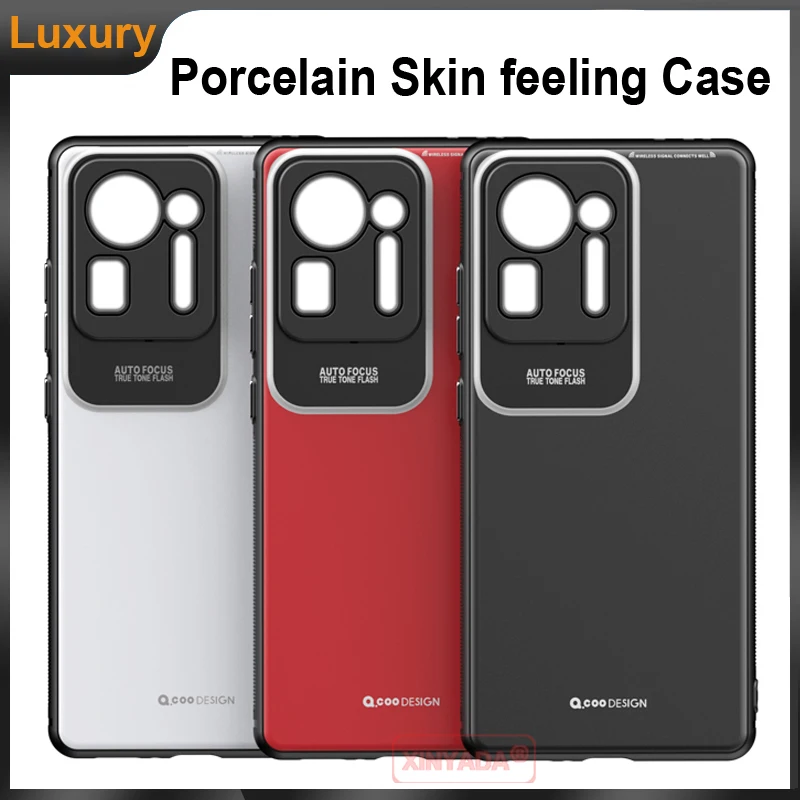 Porcelain Brand Case For Xiaomi Mi Mix 4 Mix4 Skin feeling Phone Case For Xiaomi Mix 4 Back Cover Luxury Bumper