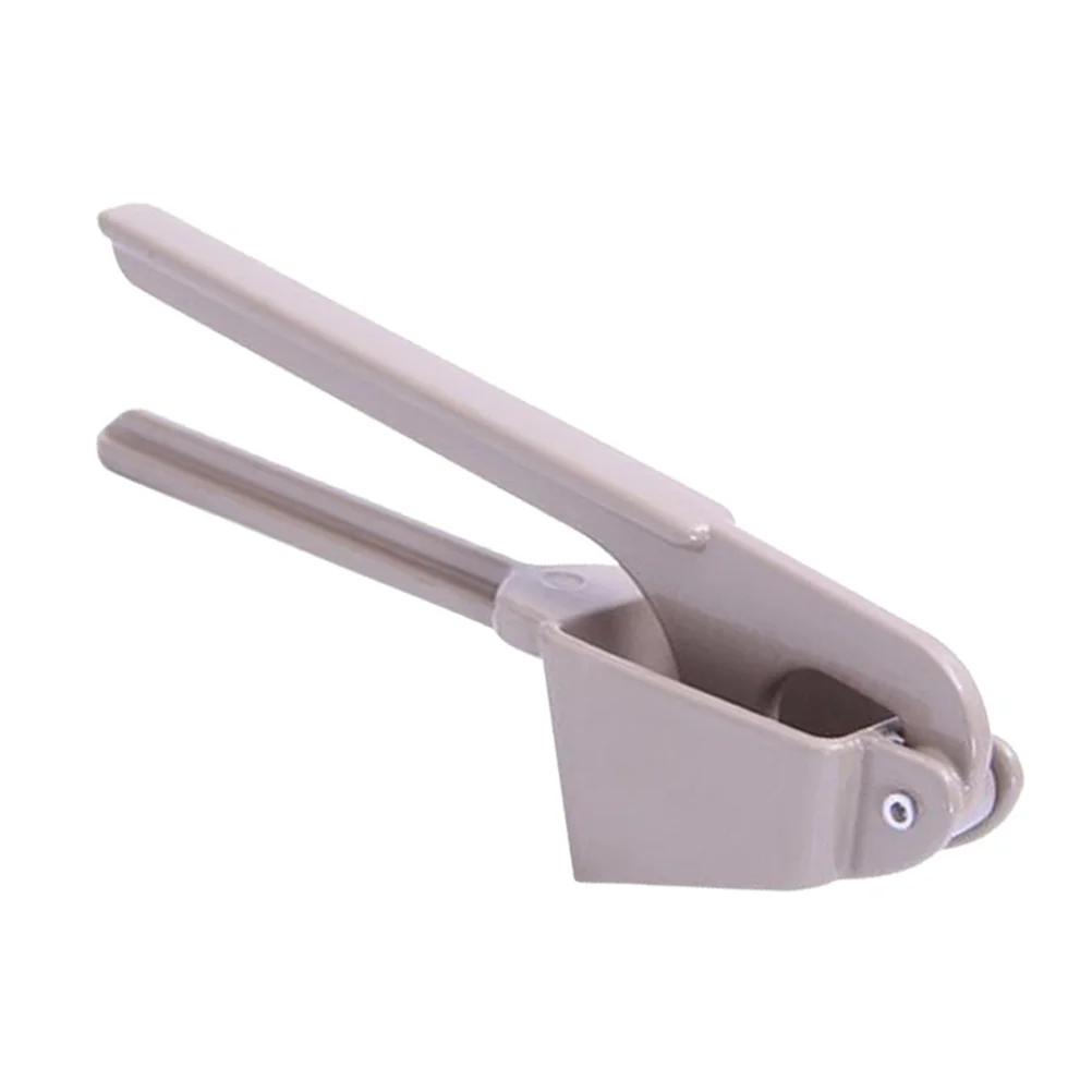 

Garlic Press Mincer Ginger Crusher Proof Rust Metal Machine Kitchen Gadget Tool Rocker Masher Minced Keeper Grinder Large Slicer