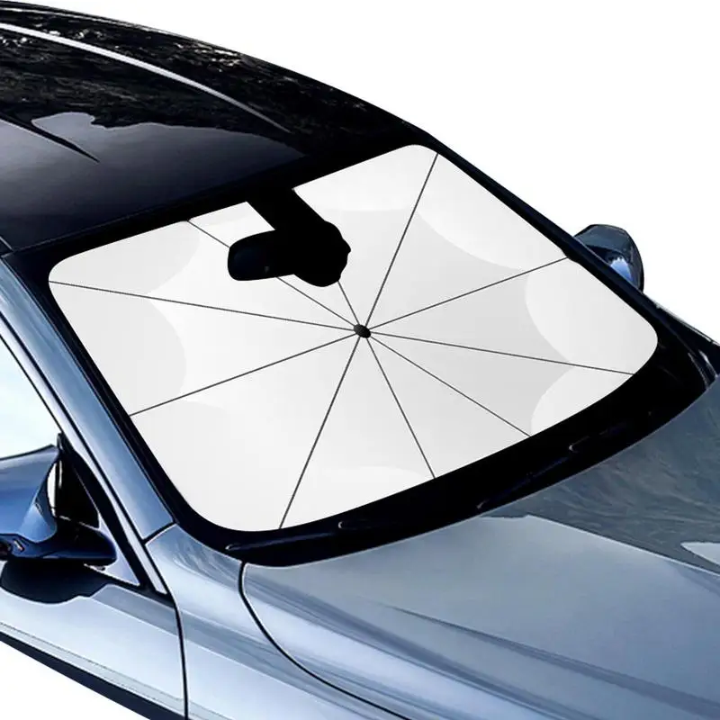 

Автомобильный зонт от солнца, автомобильный солнцезащитный зонт, Солнцезащитный зонт, летнее солнцезащитное интерьерное покрытие ветрового стекла, защитные аксессуары для автомобильного затенения