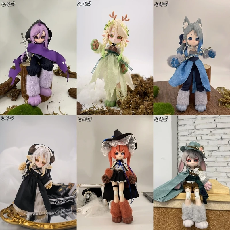Подлинная посвященная Luna For Moon Series Bjd Blind Box, милые фигурки героев Mjd Joint Doll, модные игрушки, орнамент, загадочная коробка, подарок (art.: 3920d342df741) - 3920d342df741
