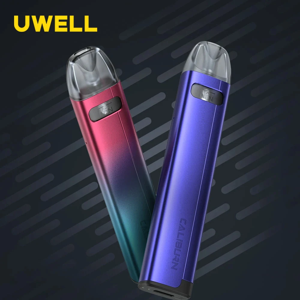 

Original Uwell Caliburn A2S Pod System Kit 520mAh Battery 15W Vape 2ml Cartridge Pod Fit UN2 Meshed-H Coil E Cigarette Vaporizer