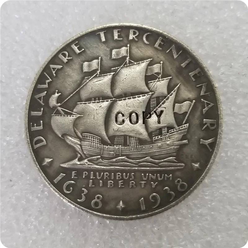 

Копия памятной монеты Делавэр 1936 года