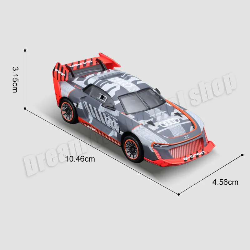 Bburago 1:43 Audi S1 E-tron Quattro из сплава литая под давлением модель автомобиля