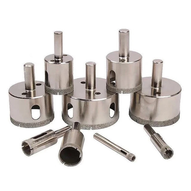1PC Diamond Drill Bit Glass Hole Saw Core Opener Drilling Tile Marble Granite Ceramic Wall Drills Electric Power Cutting Tool - купить по