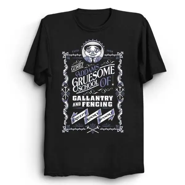 Женская Винтажная Футболка Gomez винтажная жуткая Готическая