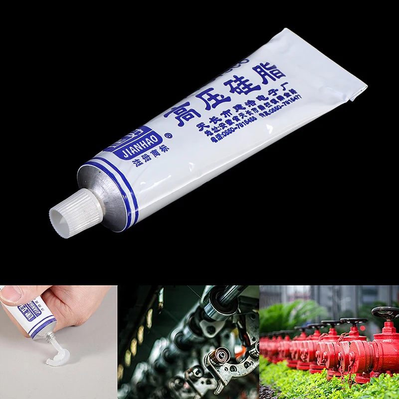 

30g High Voltage Silicon Grease Insulation Moistureproof Non-Curing For Component