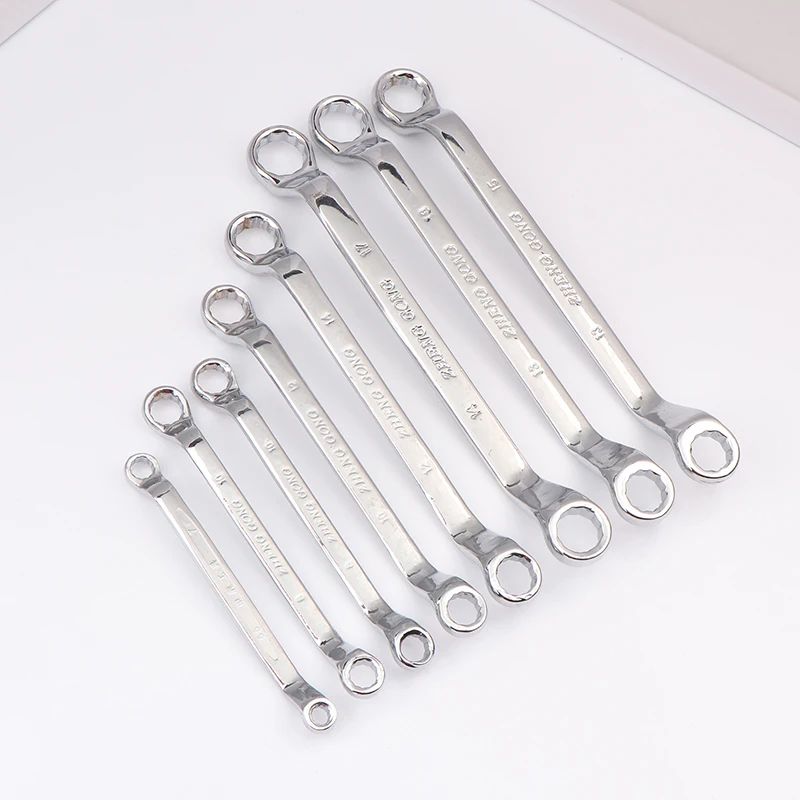 Многофункциональный двухсторонний гаечный ключ 6-17 мм термообработанный