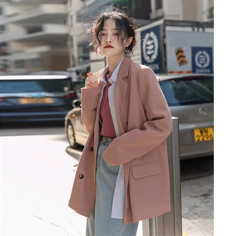 

2022 Spring Suit Women's Jackets For Female Coat Tweed Korean Jacket Blazer Set Women Tops Suits Ladies Blazers Harajuku Elegant