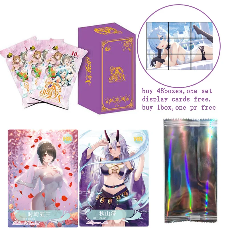 

Anime Beauties/Goddess Story Collection Cards Game Letters Cards Table Board Toys For Family Children Christmas Gift