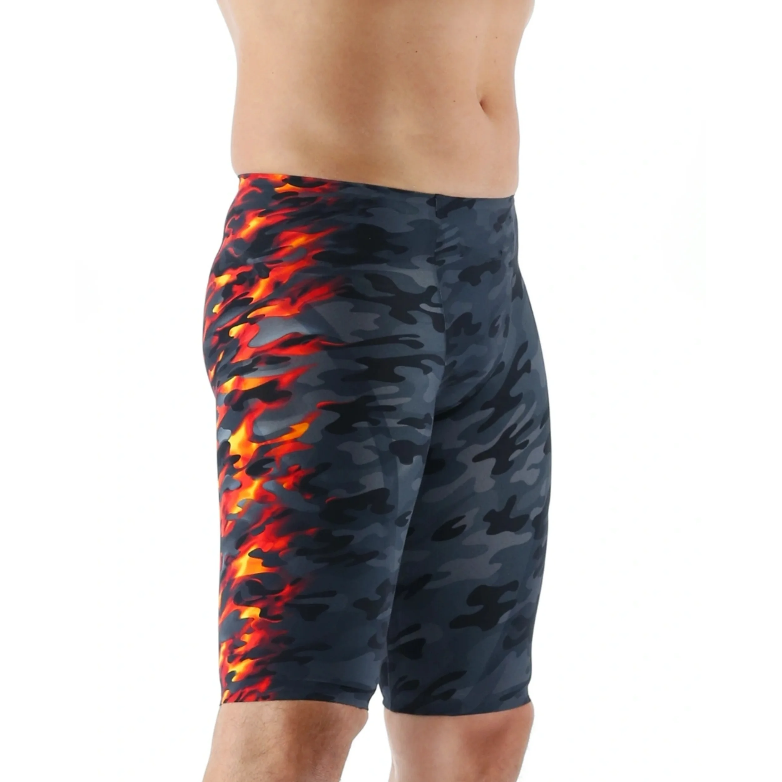 

Men's Swim Jammers Swimsuit Summer Swim Trunks Beach Shorts Professional Swimwear Swimming Shorts Short De Hombre Playa 2023