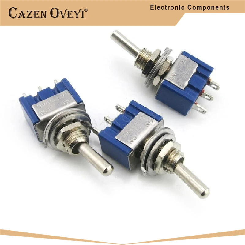 5 шт. / Лот MTS-102 MTS-103 MTS-202 MTS-203 6A 125V Mini 3 6PIN -OFF -OFF- тумблеры для переключения двигателей