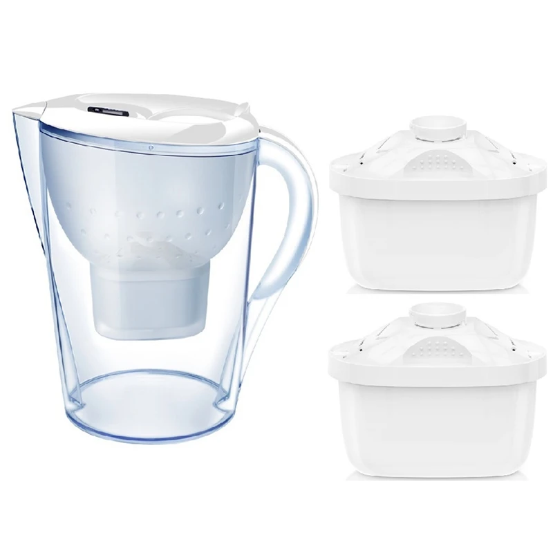 

3.5L Water Pitcher Filter Household Water Jug Activated Carbon Filter for Health Drink Remove Scale,Deposits,Rust