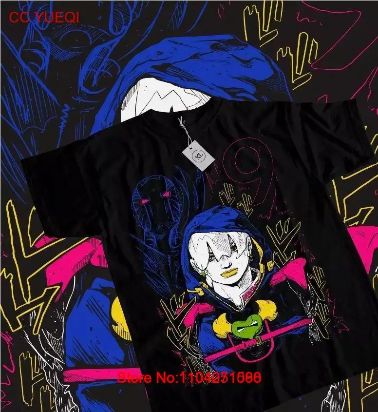 Футболка Jodio Joestar JoJo's Bizarre Adventure Giorno Giovanna Anime Manga