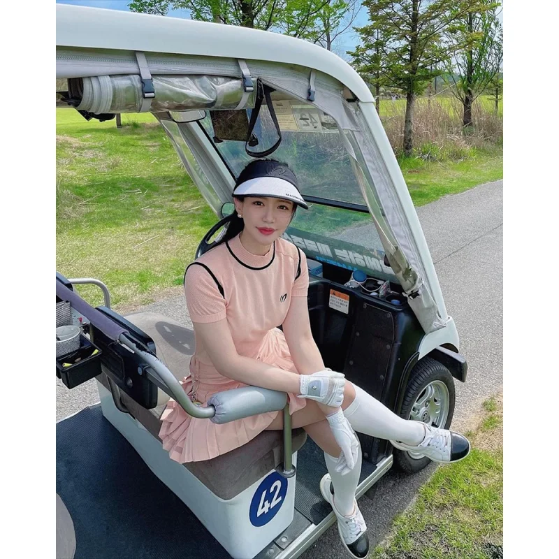 

Golf Ware Spring Golf Half-sleeved Slim Span Golf Set Golf Skirts