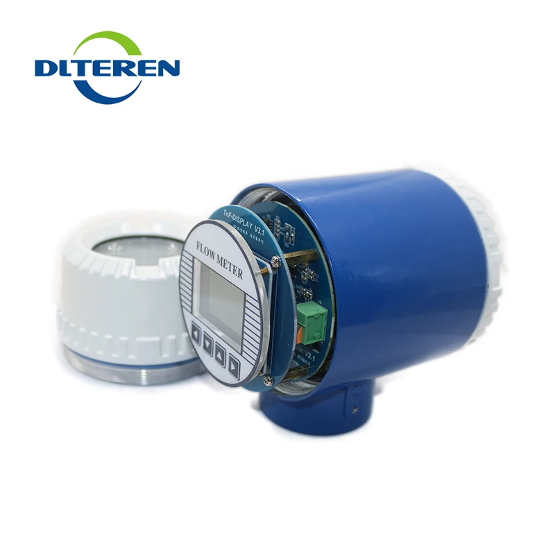 

Threaded Connection Electromagnetic Flowmeter Converter Teren Digital Fluid Flow Meter Transmitter PCB
