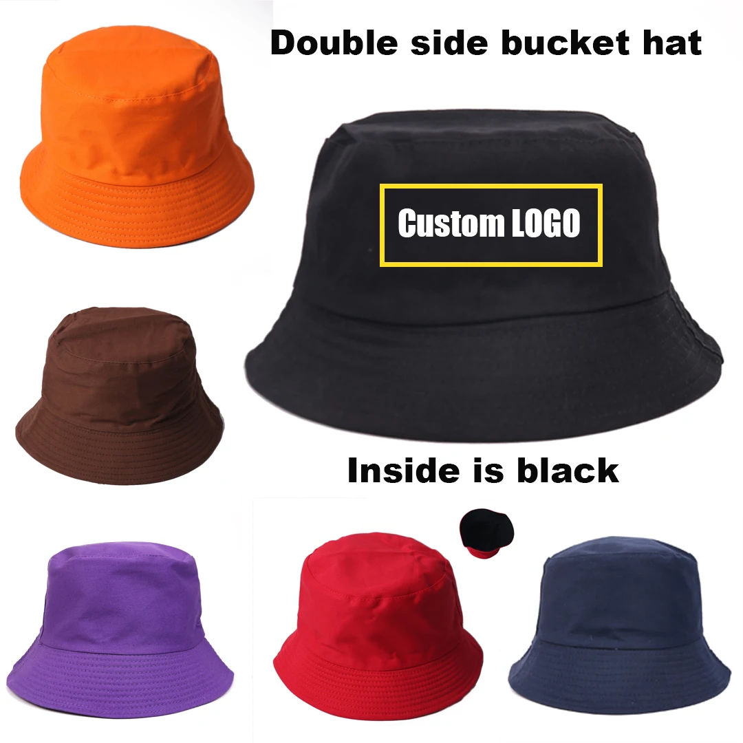 Custom Logo Unisex Summer Bucket Hat 