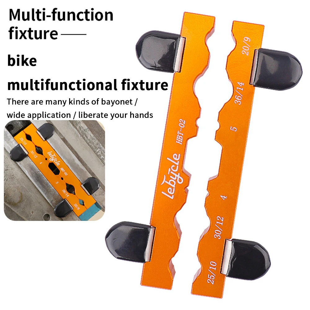 

LeBycle Bicycle Front Fork Hub Repair Tool Vise Clamp Shock Absorber Repair Clamp Fixture Multifunctional Tool Cycling Accessory