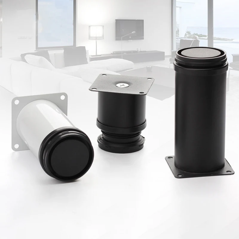 

1Pcs 5-20cm Stainless Steel Furniture Legs Metal Adjustable Legs，For Cabinet Table Legs Sofa Feet Furniture Replacement Foot