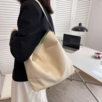 xianmo 2022 springsummer new womens bag trend pu leather single shoulder diagonal span bag large capacity shopping bag mom bag