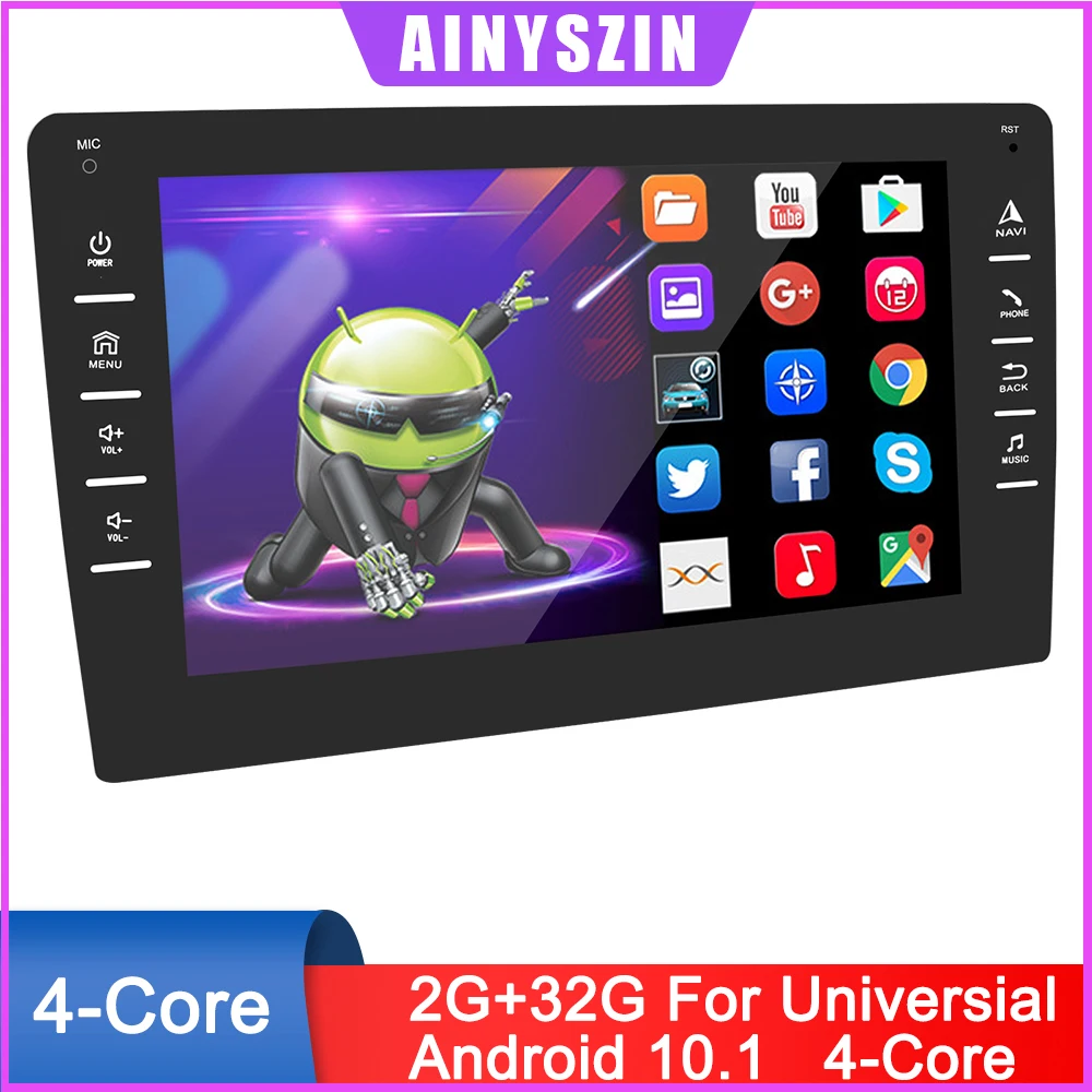 

2Din Android 10.1 Car Radio Multimedia Video Player Auto Stereo Universal GPS MAP For Volkswagen Nissan Hyundai Kia Toyota CR-V