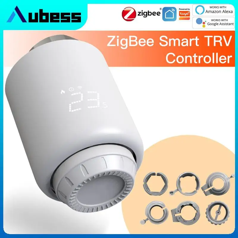 

Привод для радиатора Tuya Zigbee, универсальный пульт управления температурой, с голосовым управлением