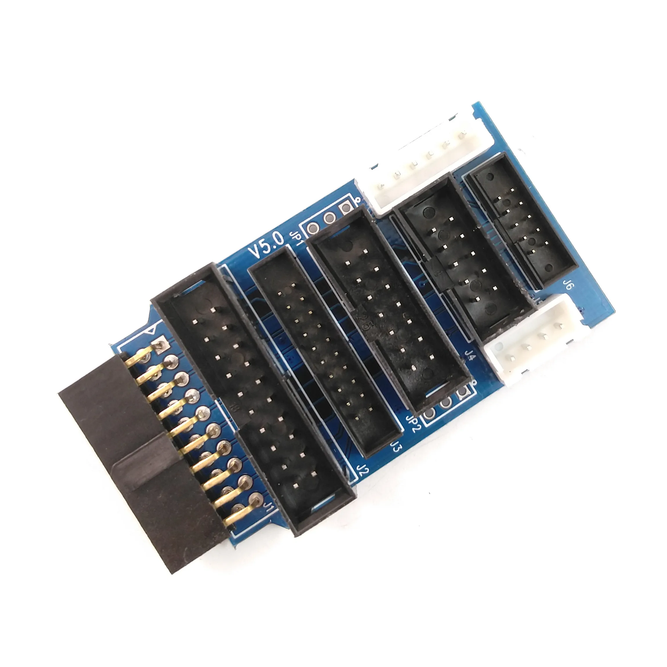 Плата адаптера многофункционального преобразователя для JTAG J-Link V8 V9 U-Link2 ST-Link GD32