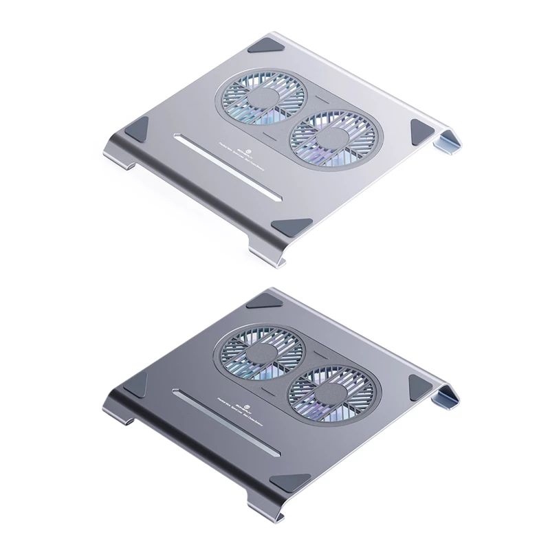 

Boneruy Laptop Stand Riser Cooler with 2 Fans for Desk Bed Computer Lazy Holder