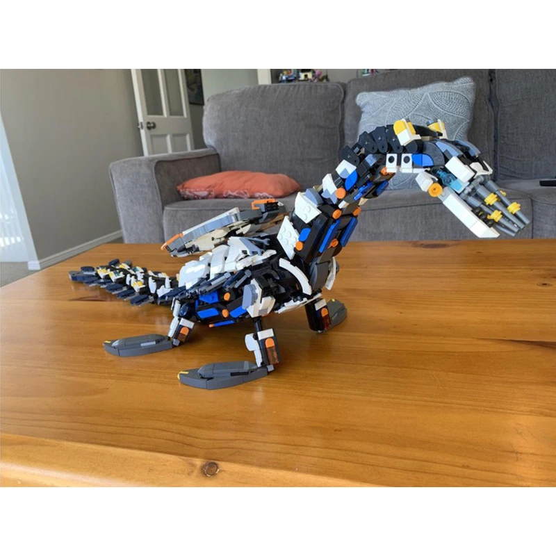 Фото Технический конструктор MOC: Механический монстр глубоководных морских глубин, модель тяжелого робота-монстра, премиум-класс, для взрослых, 2100 деталей №3