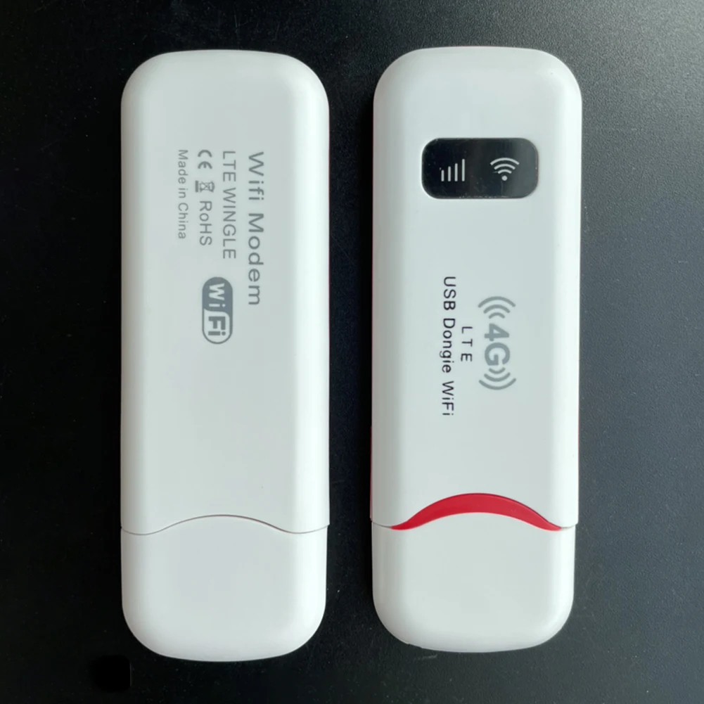 Enrutador WiFi inalámbrico LTE de 1-2 piezas, Tarjeta SIM 4G, módem USB portátil de 150Mbps, Dongle de punto de acceso de bolsillo, banda ancha móvil para el hogar y la Oficina