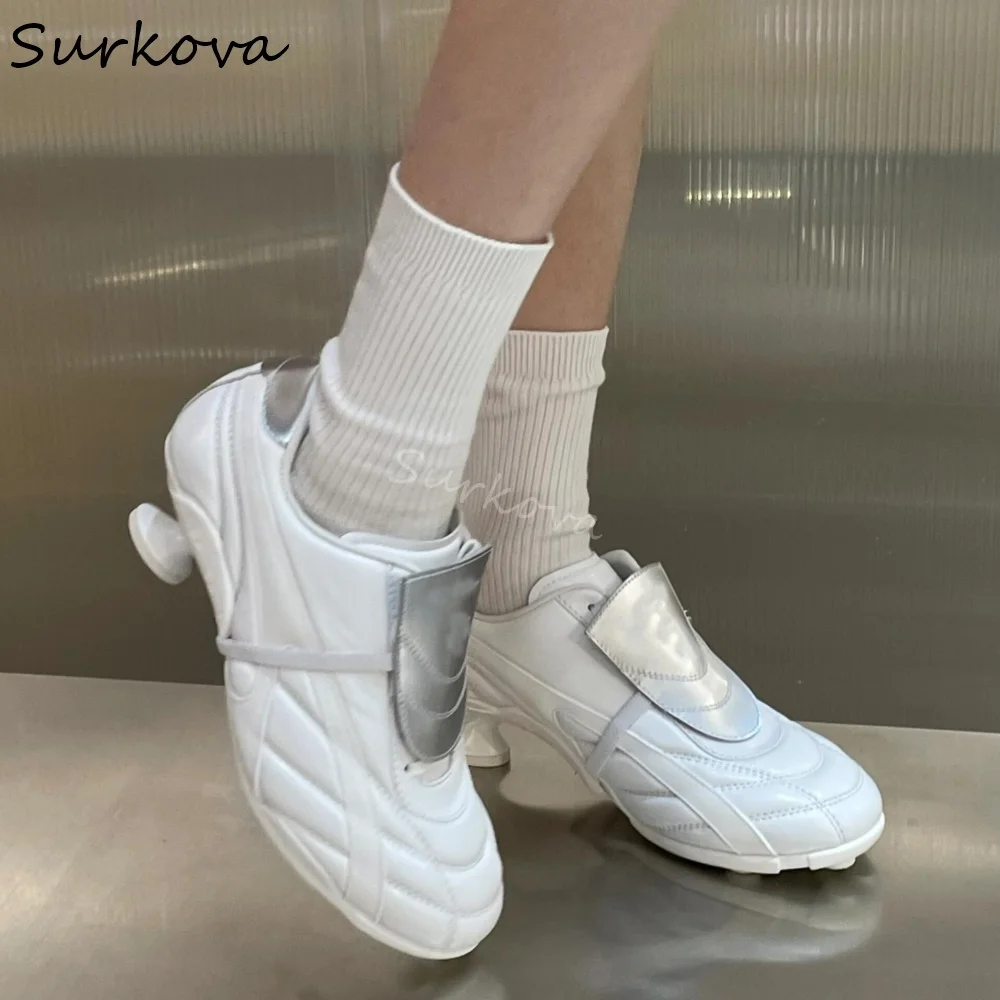 Балетки женские спортивные с перекрестной шнуровкой туфли-лодочки в странном