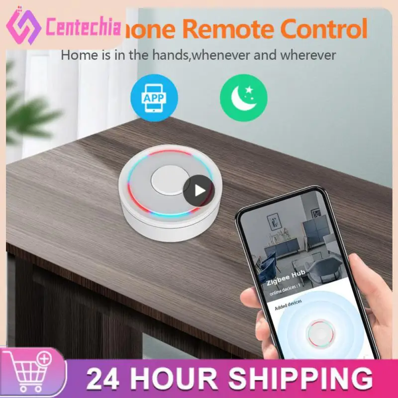 

2/3/5PCS Wireless Timing Mesh Hub Bridge App Control Zigbee Gateway Smart Life App Wired Smart Home Host Smart Home New