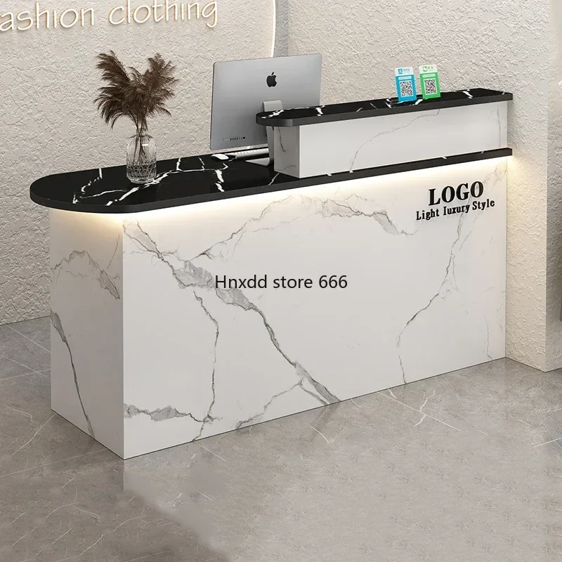 Роскошная мебель для офиса роскошный стол стойка приема одежда ресторана