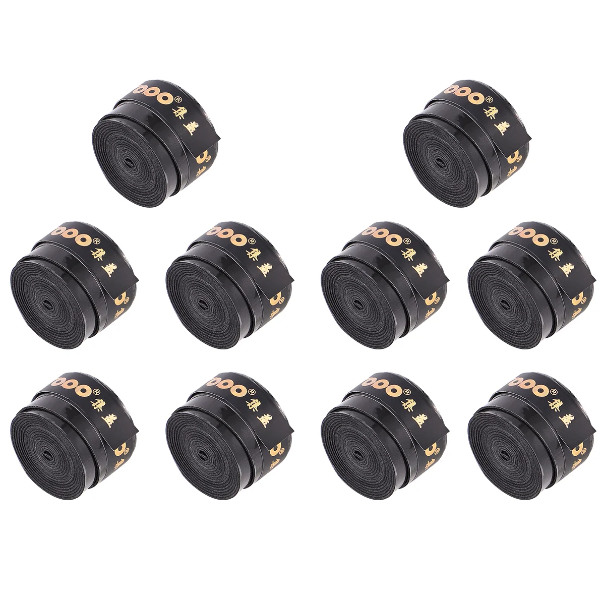 

10 Roll Sticky Racket Grip Anti-slip Tennis Racket Overgrips Badminton Overgrips Sweatband Outdoor Sports Accessories Tennis