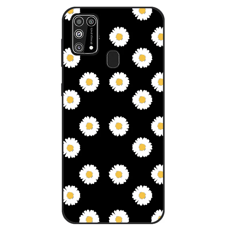 Чехол для Samsung Galaxy M31 силиконовая Мягкая задняя крышка из ТПУ чехлы телефонов