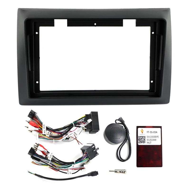 NaviTree 2 Din 9 дюймов автомобильное радио DVD GPS Mp5 пластиковая панель Рамка для FIAT Stilo 2010