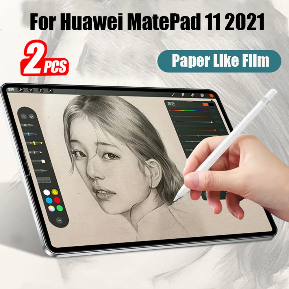 Paper Like Screen Protector Film Matte PET Painting Write For Huawei Matepad 11 2021 10.95'' Screen Protector For Matepad 11